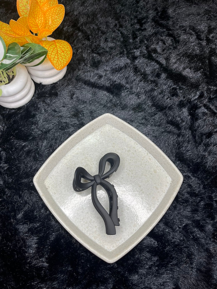 Matte Bow Hair Claw Clip - Liwitan