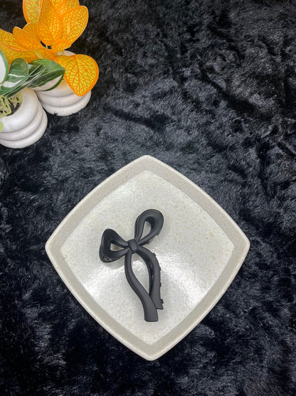 Matte Bow Hair Claw Clip - Liwitan