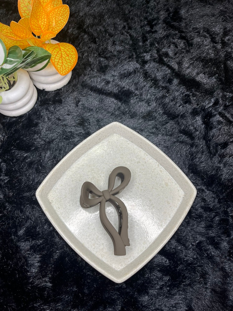 Matte Bow Hair Claw Clip - Liwitan