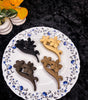 Matte Floral Stem Hair Claw Clip - Liwitan