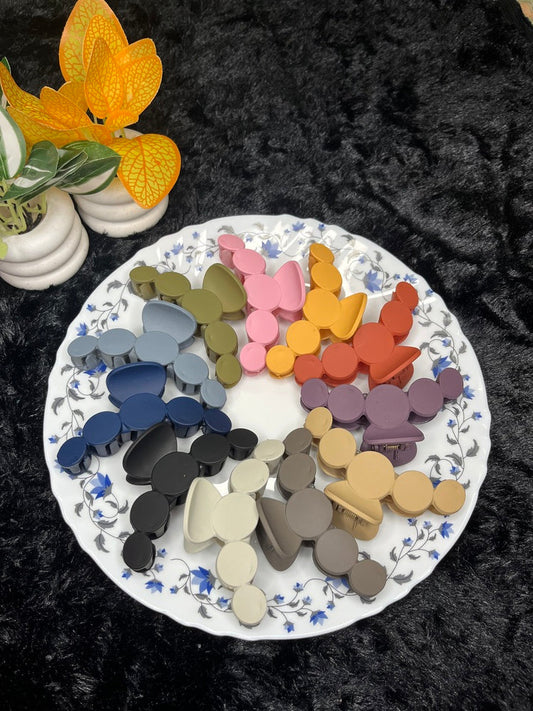 Matte Round Bubble Hair Claw Clip - Liwitan