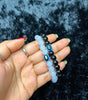 Pack of 2 @ ₹39 - Black & White Evil Eye Beaded Bracelet