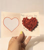 Handmade Valentine's Day Quilled Card