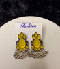 Royal Yellow Bugadi Earrings for Women
