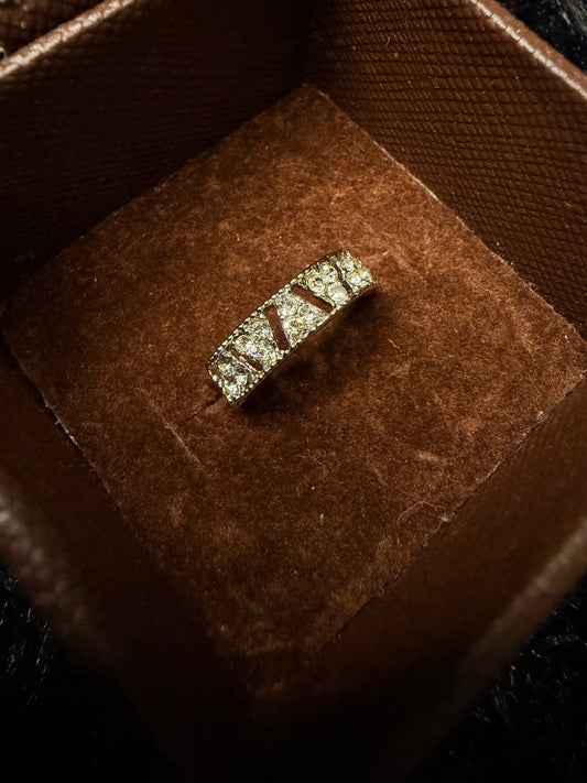 Elegant Crystal Love Ring for Women