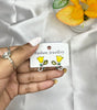 Tulip Crystal Stud Earrings - Liwitan