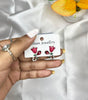Tulip Crystal Stud Earrings - Liwitan