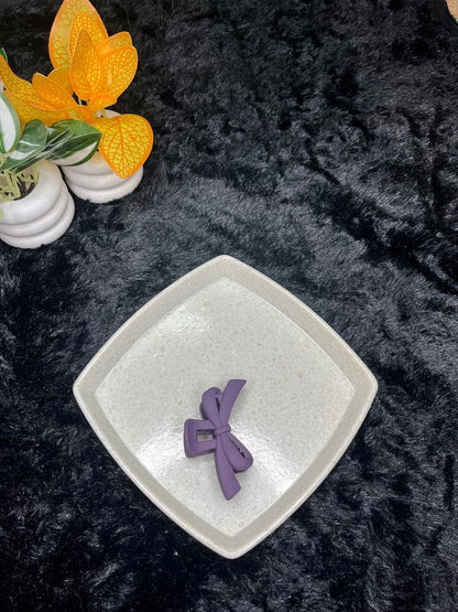 Korean Style Matte Bow Claw - Liwitan