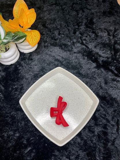 Korean Style Matte Bow Claw - Liwitan