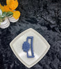 Matte Rectangle Flower Large Hair Claw - Liwitan