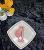 Matte Rectangle Flower Large Hair Claw - Liwitan