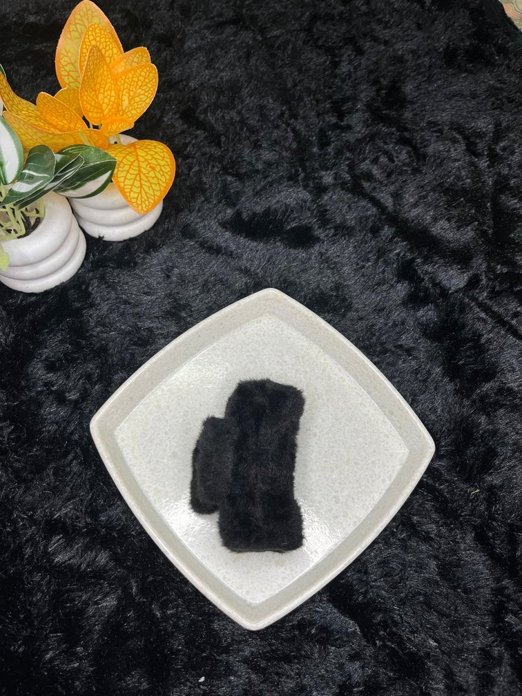 Plush Faux Fur Hair Claw Clip - Liwitan